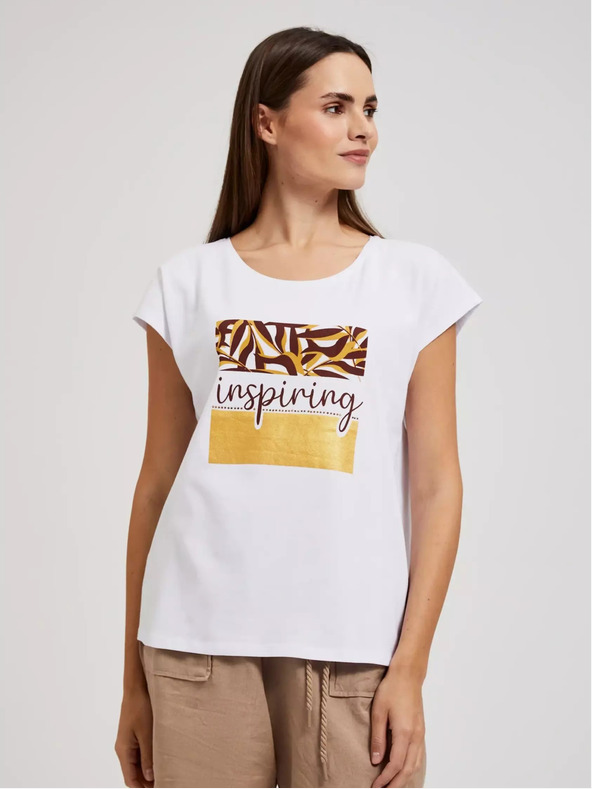 Moodo Bedrucktes Damen T-Shirt Moodo