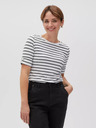 Moodo Gestreiftes Damen-T-Shirt Moodo