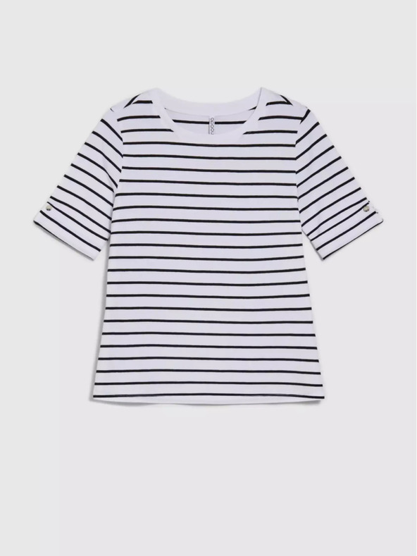 Moodo Gestreiftes Damen-T-Shirt Moodo
