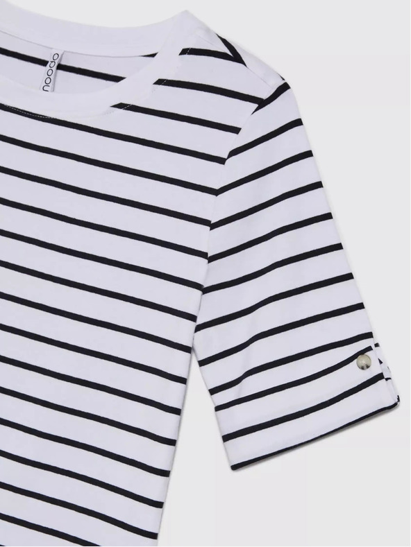 Moodo Gestreiftes Damen-T-Shirt Moodo