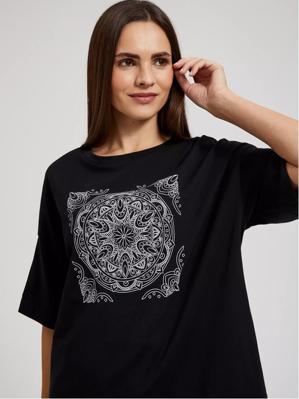 Moodo Damen T-Shirt Moodo in Übergröße