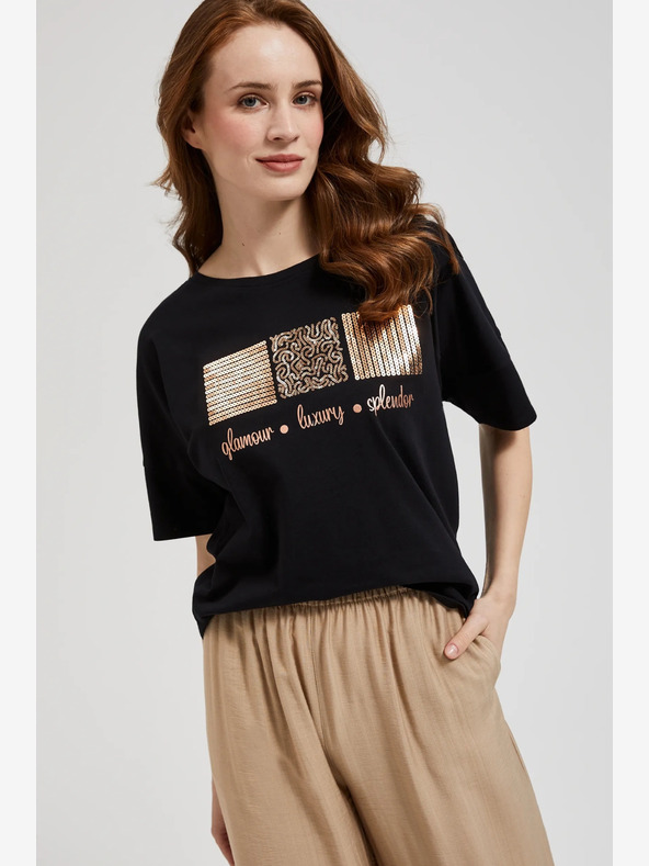 Moodo Bedrucktes Damen T-Shirt Moodo