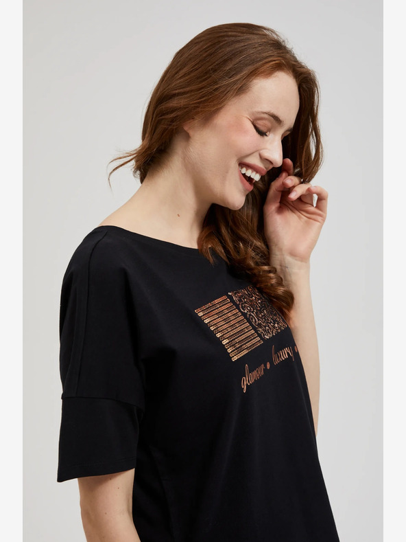 Moodo Bedrucktes Damen T-Shirt Moodo