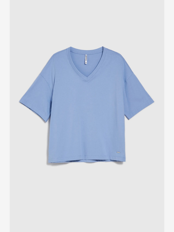 Moodo Hellblaues Damen Moodo T-Shirt