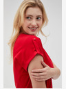 Moodo Rotes Damen-T-Shirt Moodo