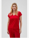 Moodo Rotes Damen-T-Shirt Moodo