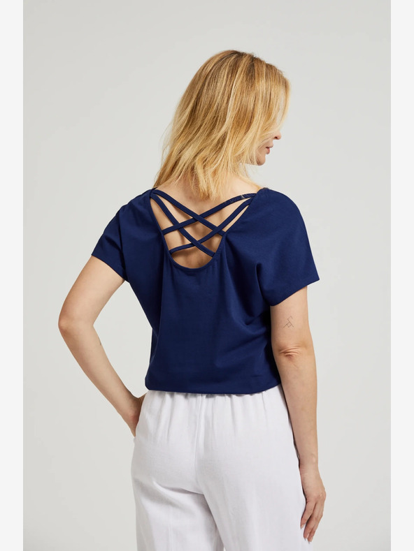 Moodo Dunkelblaues Hemd Moodo