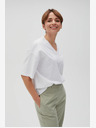 Moodo Weißes Damen-T-Shirt Moodo