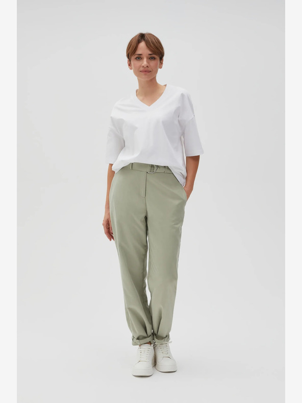 Moodo Weißes Damen-T-Shirt Moodo