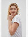 Moodo Weißes Damen-T-Shirt Moodo
