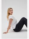 Moodo Weißes Damen-T-Shirt Moodo