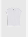 Moodo Weißes Damen-T-Shirt Moodo