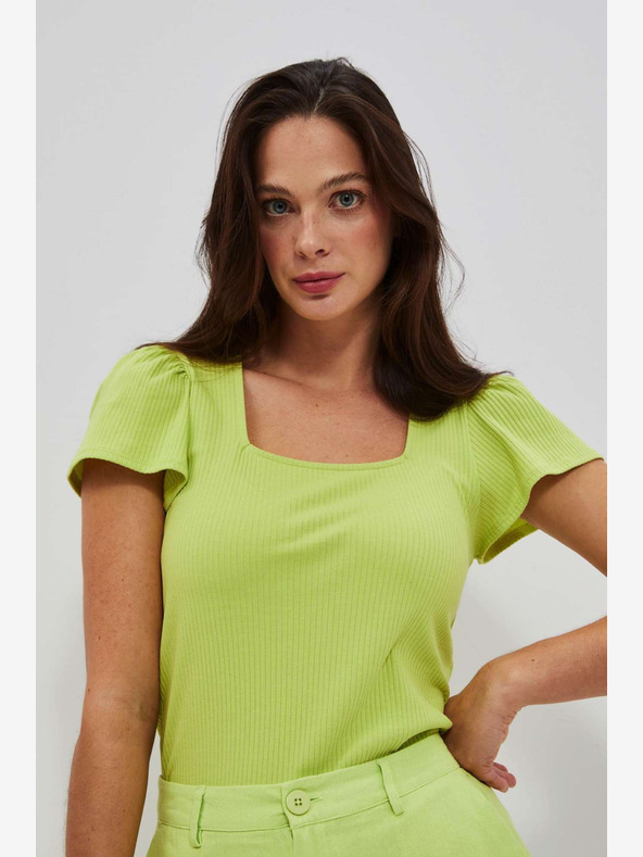 Moodo Hellgrünes Hemd Moodo