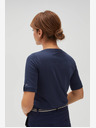 Moodo Dunkelblaues Damen T-Shirt Moodo