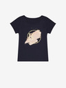 Moodo Dunkelblaues Damen T-Shirt Moodo