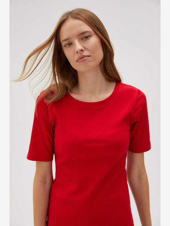 Moodo Rotes Damen-T-Shirt Moodo