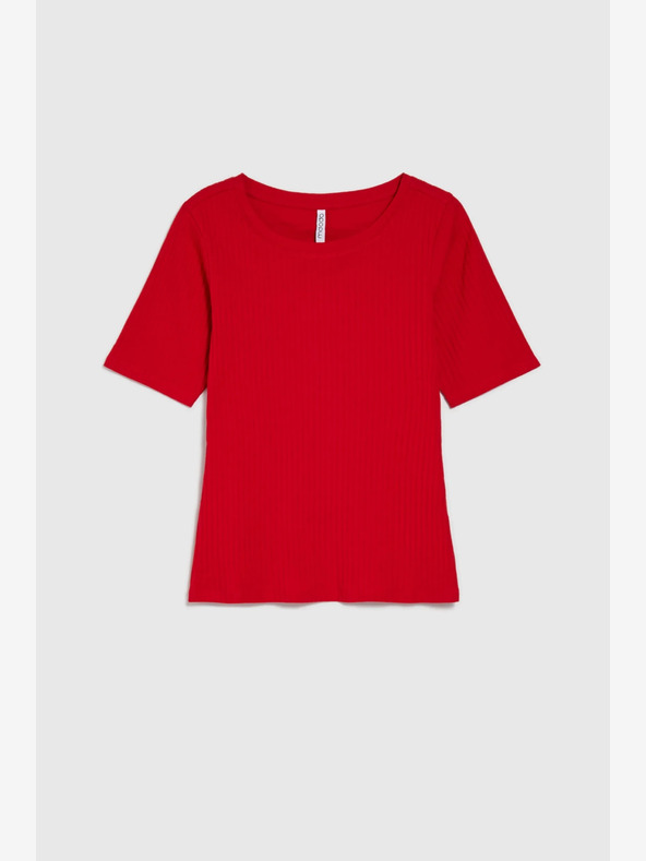 Moodo Rotes Damen-T-Shirt Moodo