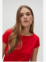 Moodo Rotes Damen-T-Shirt Moodo
