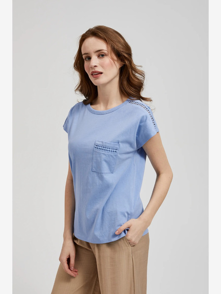 Moodo Blaues T-shirt Moodo