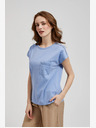 Moodo Blaues T-shirt Moodo