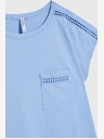Moodo Blaues T-shirt Moodo