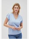Moodo Hellblaues Damen Moodo T-Shirt