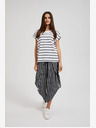 Moodo Damen gestreiftes Shirt Moodo