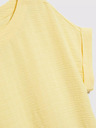 Moodo Gelbes Kurzarm-T-Shirt Moodo