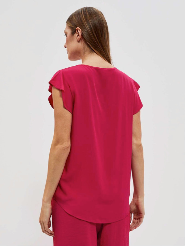 Moodo Dunkelrosa Hemd Moodo