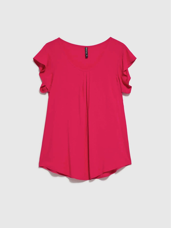 Moodo Dunkelrosa Hemd Moodo