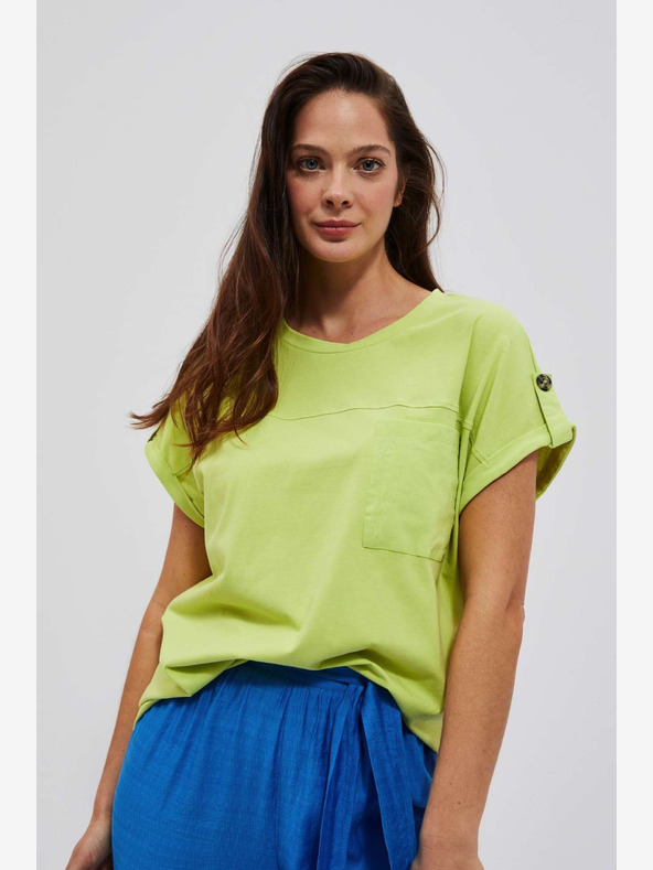 Moodo Hellgrünes Hemd Moodo