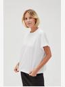 Moodo Weißes Damen-T-Shirt Moodo