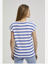 Moodo Blau gestreiftes Hemd Moodo