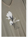 Moodo Moodo Hellgrünes Damen T-Shirt