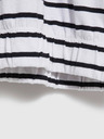Moodo Blau und weiß gestreiftes Damenshirt Moodo