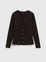 Moodo Schwarzes Damen Long Shirt Moodo