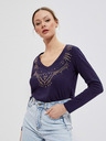 Moodo Dunkelblaues Damen T-Shirt Moodo