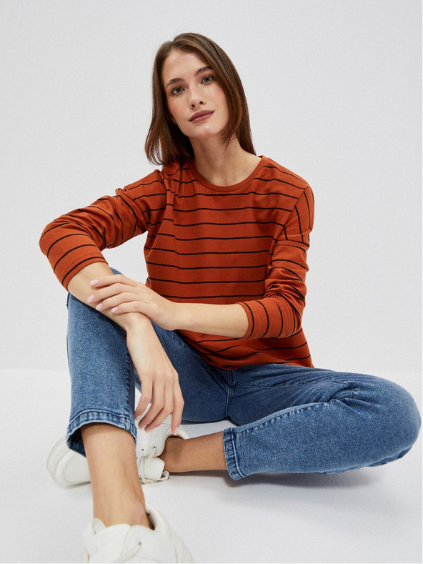 Moodo Langärmeliges Damen-T-Shirt Moodo