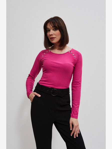 Moodo Rosa Damen-Shirt Moodo