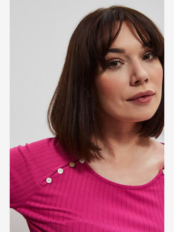 Moodo Rosa Damen-Shirt Moodo