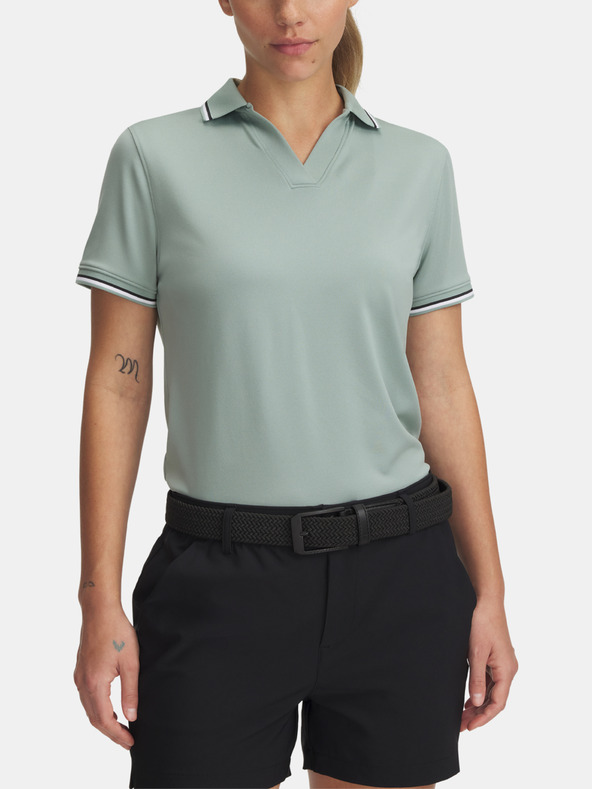 Under Armour Damen Under Armour UA Drive SS Rippe Polo-Shirt
