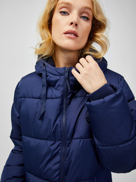 GAP Maxi-Steppmantel mit Kapuze GAP