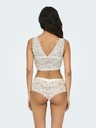 ONLY Cremefarbener Damen-Spitzen-BH ONLY