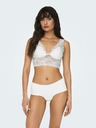 ONLY Cremefarbener Damen-Spitzen-BH ONLY
