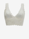 ONLY Cremefarbener Damen-Spitzen-BH ONLY