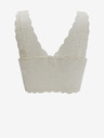 ONLY Cremefarbener Damen-Spitzen-BH ONLY