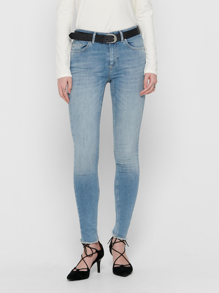 ONLY Hellblaue Skinny Fit Jeans ONLY Blush