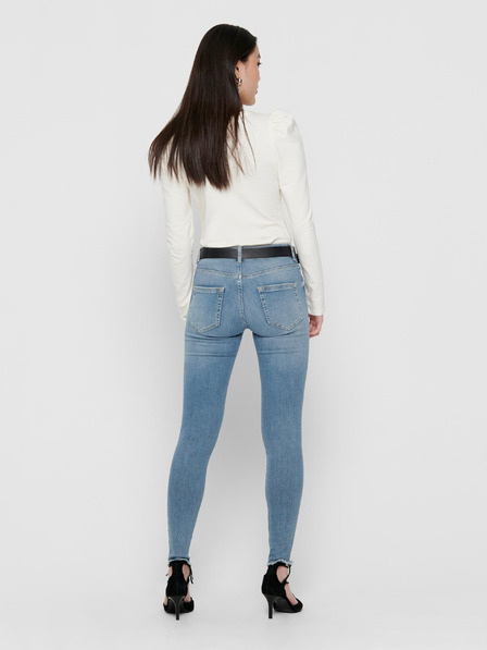 ONLY Hellblaue Skinny Fit Jeans ONLY Blush