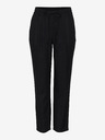 Vero Moda Schwarze Damenhose mit Leinen VERO MODA Jesmilo