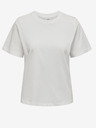 Jacqueline de Yong Weißes Damen-Basic-Shirt JDY Pisa